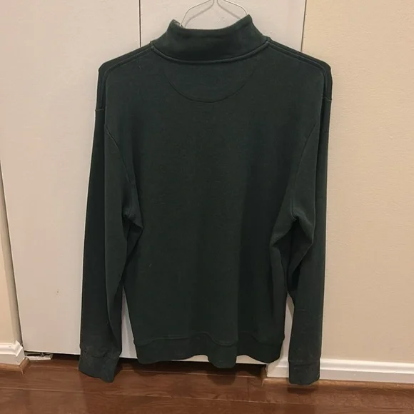 Vineyard Vines Men's Green Half-Zip Sweater - Picture 3 of 3